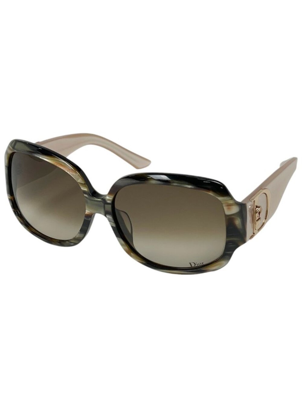 Dior Sunglasses Acetate Beige Multicolor Eyewear